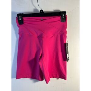 90 degree reflex crossover shorts pink small rn#144527 new